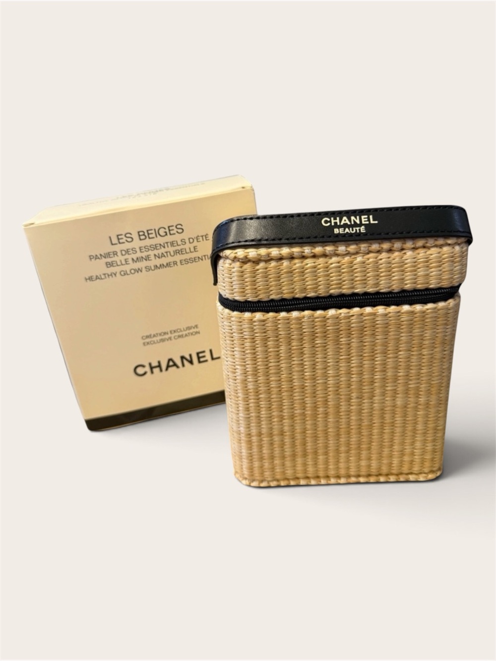 Chanel Les Beiges Healthy Glow Essentials Rattan Case